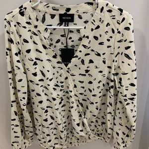 Boutique Faux Wrap Top